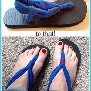 Flip flop for Style Sandal DIY Baking Outside the Box