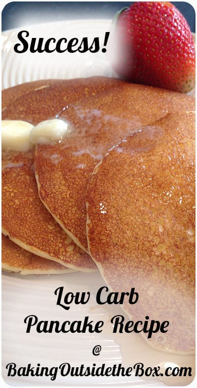 Success Low Carb Pancakes Recipe Baking Outside The Box Success Low Carb Pancakes Recipe Baking Outside The Box
