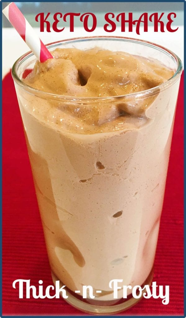 Chocolate Keto Frosty Low Carb Shake - Low Carb Yum