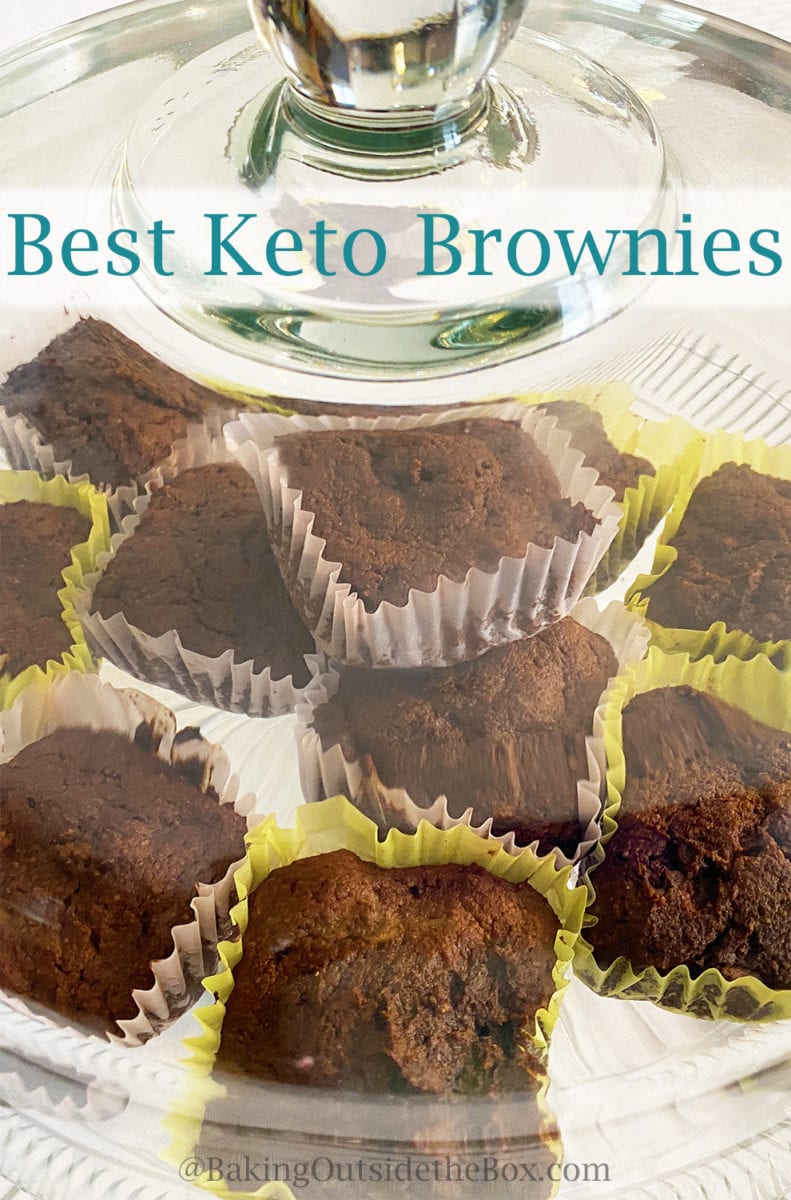 This Keto Brownies recipe is moist and full of chocolate flavor without being overly heavy or wet.  They are reminiscent of Texas sheet cake. The recipe makes a batch of 12 and they come in at 3.1 net carbs each.  