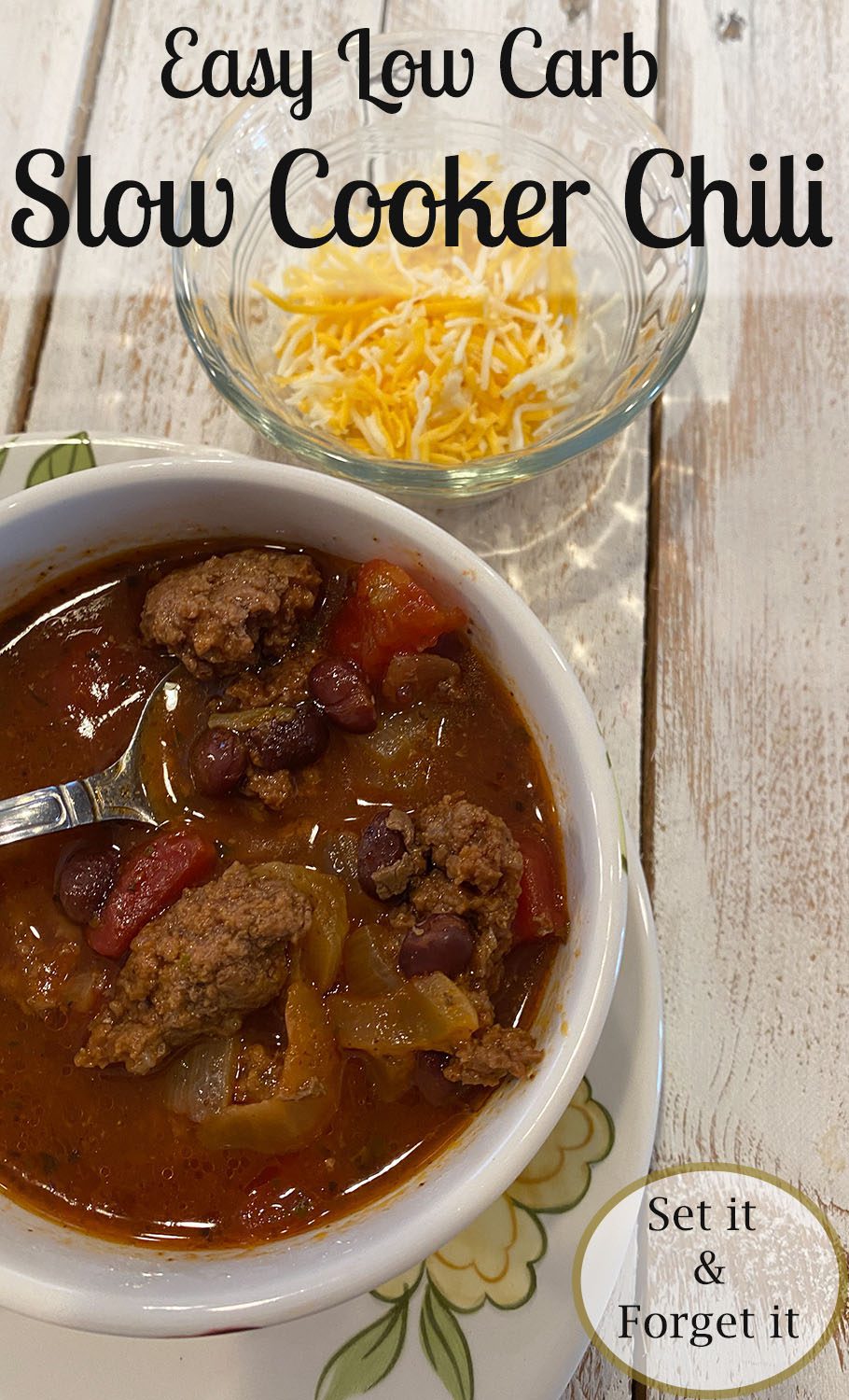 Bowl of Low Carb Chili