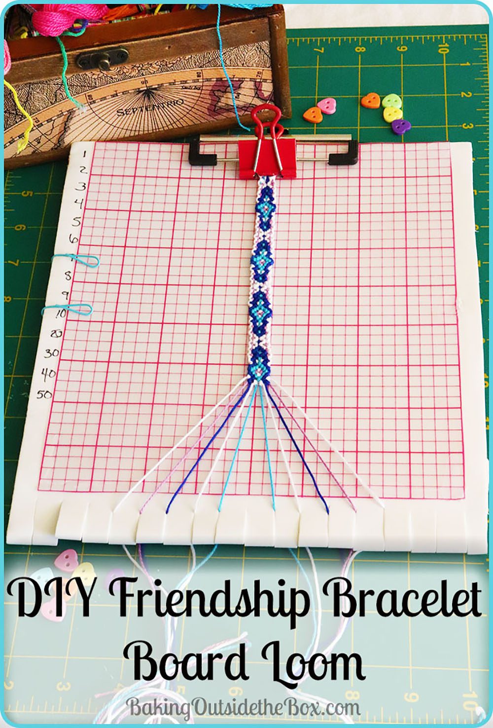 Let's Make Friendship Bracelets with Square Loom Printable