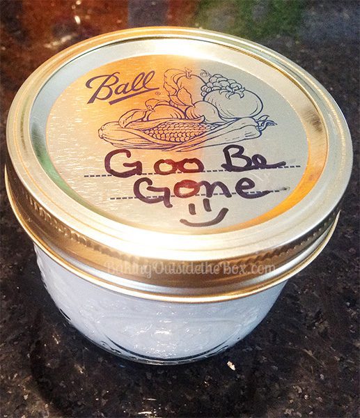 Great Goo Be Gone DIY - Baking Outside the Box