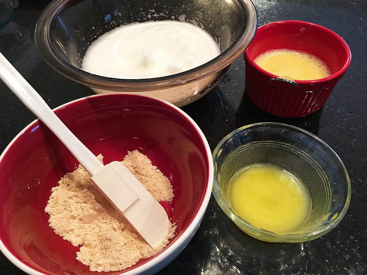 Ingredients for Low Carb Sandwich Bread