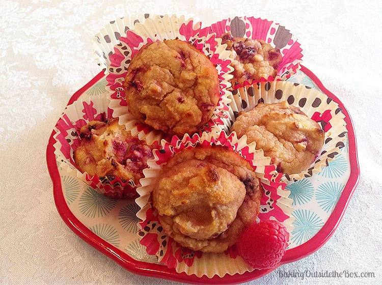 This easy Triple Berry Muffins Recipe is bound to become a favorite breakfast option on a low carb regimen. Just 3 net carbs per muffin.