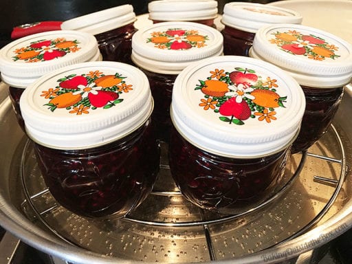 This French recipe for Low Sugar Blackberry jam tastes of fresh fruit and late summer sunshine. It takes less than half the sugar of a regular jam recipe