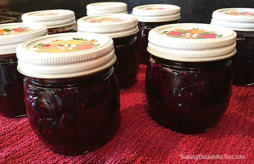 Low Sugar Blackberry Jam French Style