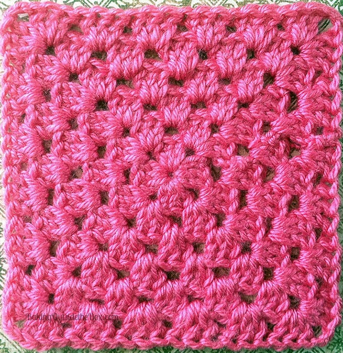 This Basic Granny Square Pattern is simple enough for beginners and bliss out time for experienced crocheters.