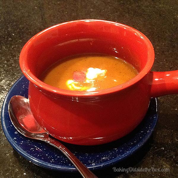 This slow cooker Paleo style Ginger Butternut Squash Soup recipe is full of bright and sunny flavor. Can also be served as a vegan dish. Perfect for a special occasion or casual night at home. Catch the 1 minute cooking video.