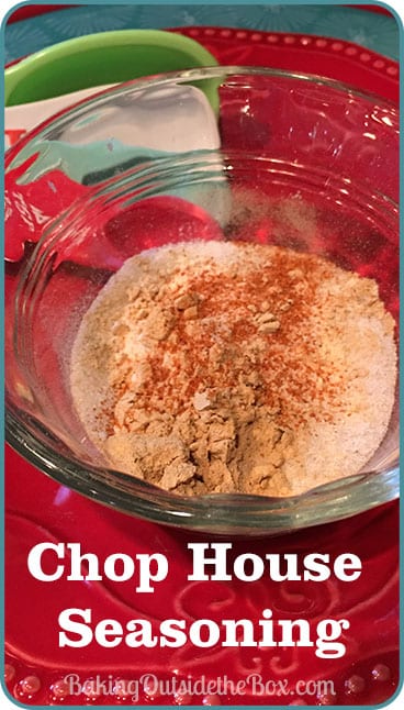 Chop House Seasoning Recipe DIY - Baking Outside the Box
