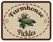 Get the The Farmhouse Pickles label here.