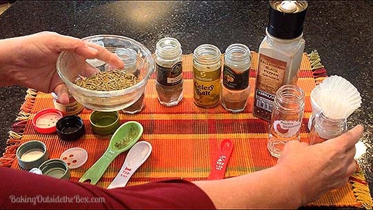This Poultry Seasoning recipe is perfect to have in your spice cupboard for the holiday months. It's great for turkey, chicken, soups and stuffing. Includes a short video tutorial and label download.