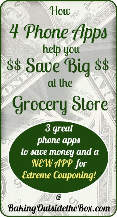 #bakingoutsidethebox | Save money with these four coupon and rebate phone apps. Find out how I paid ONLY 5 CENTS for 5 bucks worth of cheese at the store using these apps.