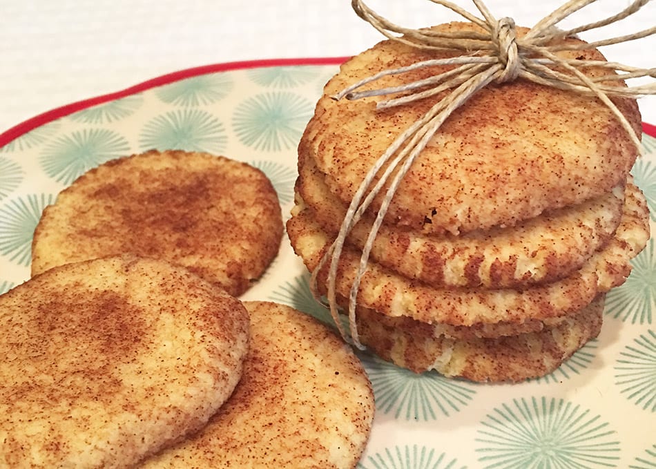 This Low Carb Snickerdoodle recipe is a recipe makeover for the original and at about 1 net carb each is a low carb bargain dessert.