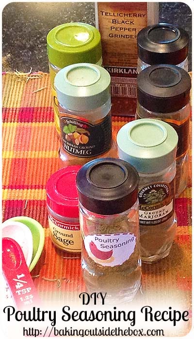 Homemade Poultry Seasoning Recipe • Tastythin