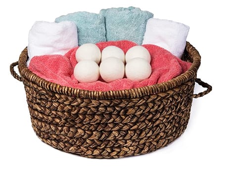 Wool dryer balls from Amazon